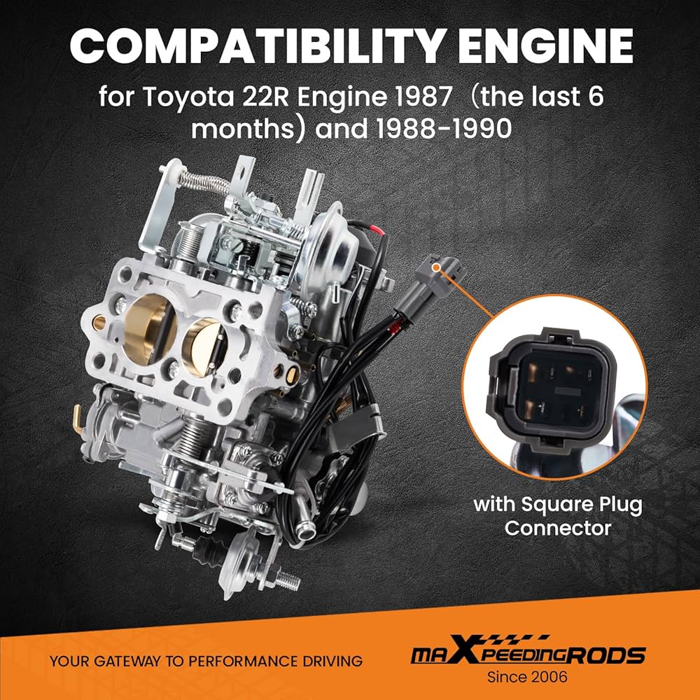 Carburetor Carb TOY-507 for Toyota Pick Up 1987-1990 for